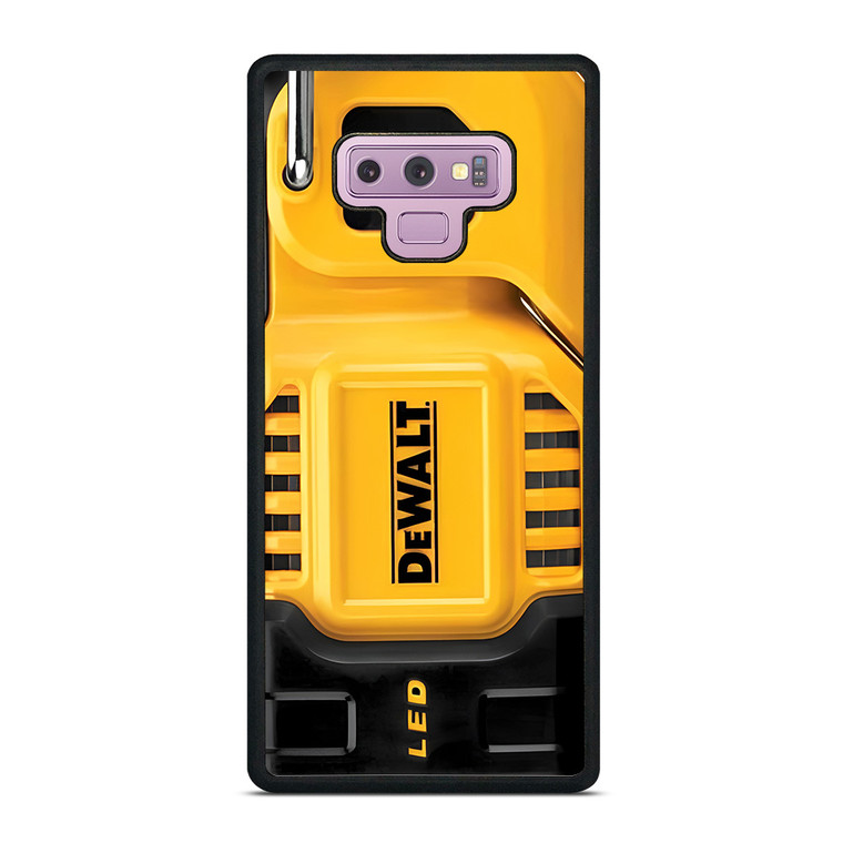 DEWALT TOOL LOGO JOBSITE LED SPOTLIGHT Samsung Galaxy Note 9 Case Cover DEWALT TOOL LOGO JOBSITE LED SPOTLIGHT Samsung Galaxy Note 9 Case Cover