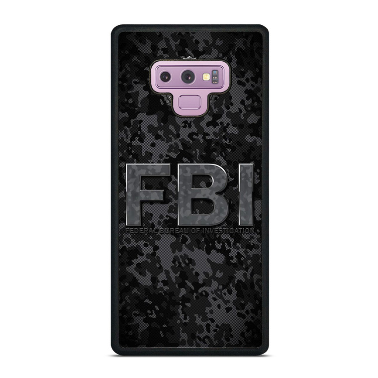 FBI LOGO CAMO Samsung Galaxy Note 9 Case Cover
