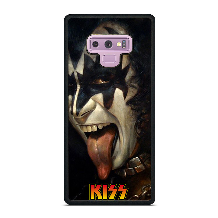 GENE SIMMONS TONGUE OUT KISS BAND Samsung Galaxy Note 9 Case Cover