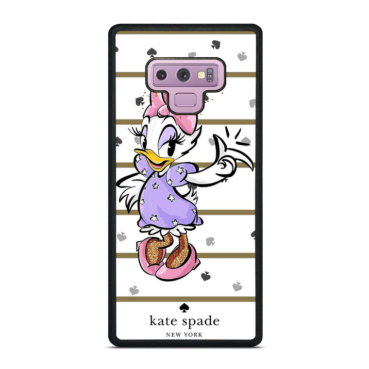 KATE SPADE NEW YORK LOGO DAISY DUCK DISNEY Samsung Galaxy Note 9 Case Cover