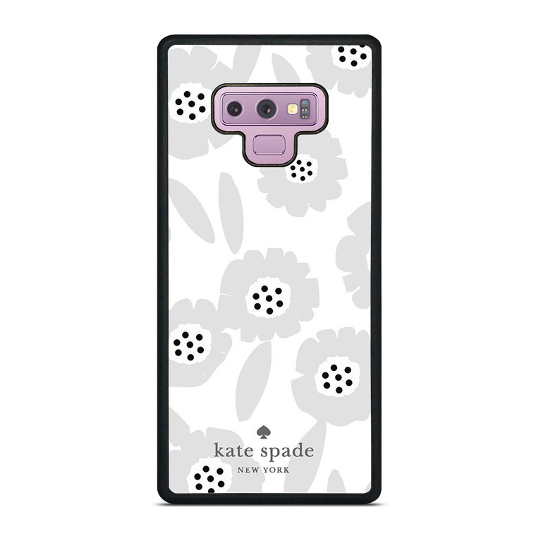 KATE SPADE NEW YORK LOGO WHITE FLOWER Samsung Galaxy Note 9 Case Cover