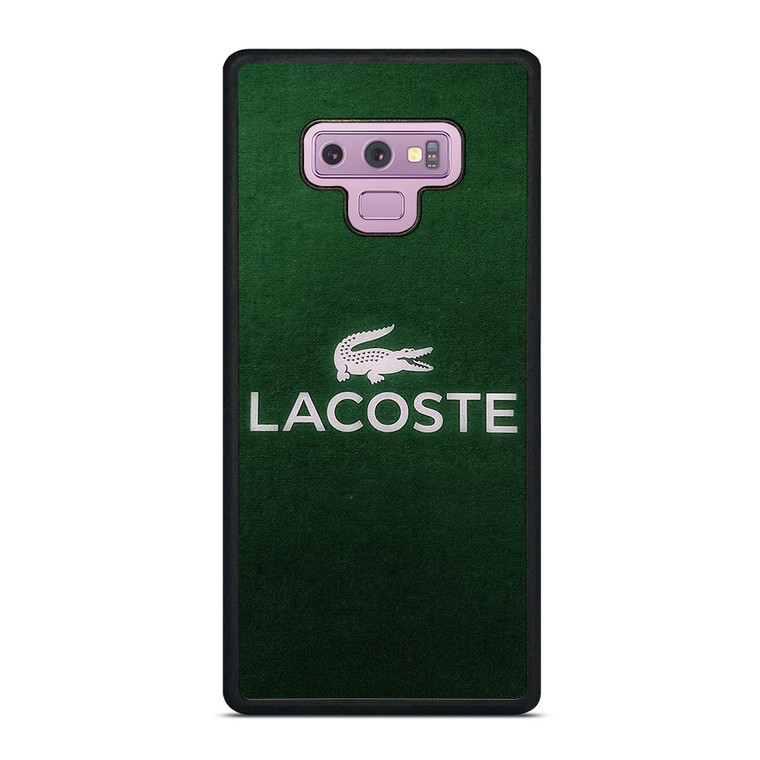 LACOSTE FASHION LOGO GREEN ICON Samsung Galaxy Note 9 Case Cover