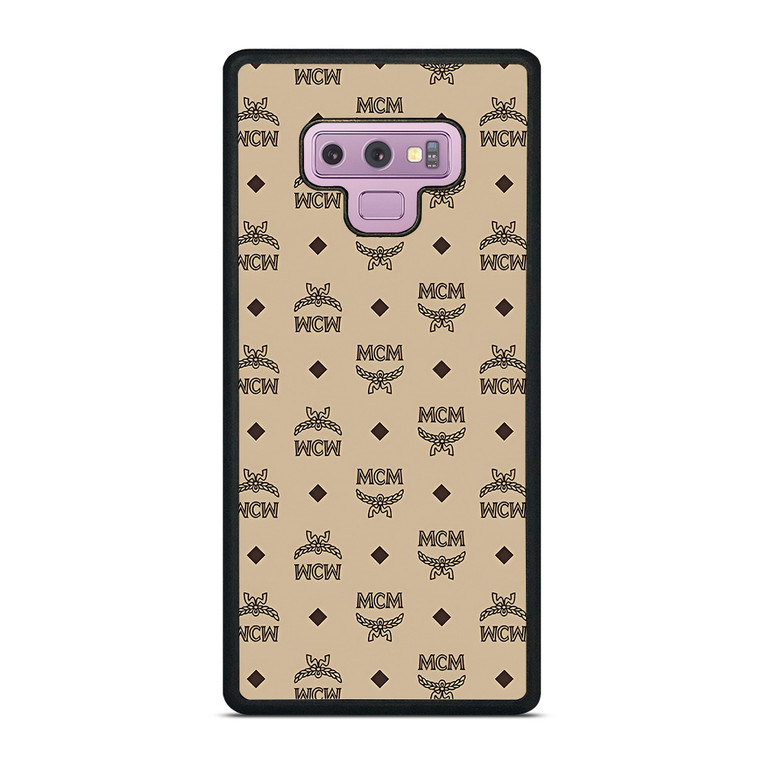 MCM MICHAEL CROMER MUNICH LOGO ICONS Samsung Galaxy Note 9 Case Cover
