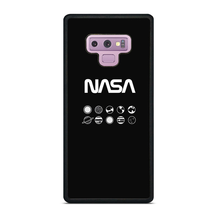 NASA LOGO PLANETS Samsung Galaxy Note 9 Case Cover NASA LOGO PLANETS Samsung Galaxy Note 9 Case Cover