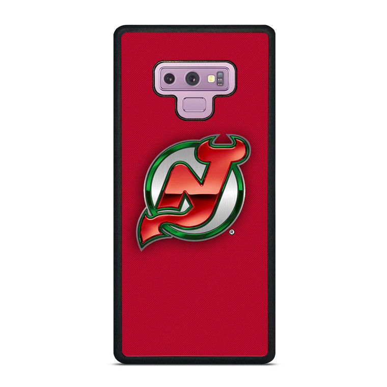NEW JERSEY DEVILS HOCKEY TEAM LOGO Samsung Galaxy Note 9 Case Cover