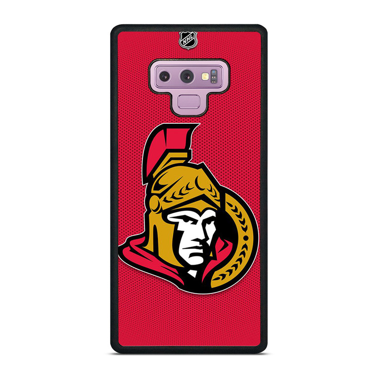 OTTAWA SENATORS LOGO NHL HOCKEY TEAM LOGO Samsung Galaxy Note 9 Case Cover