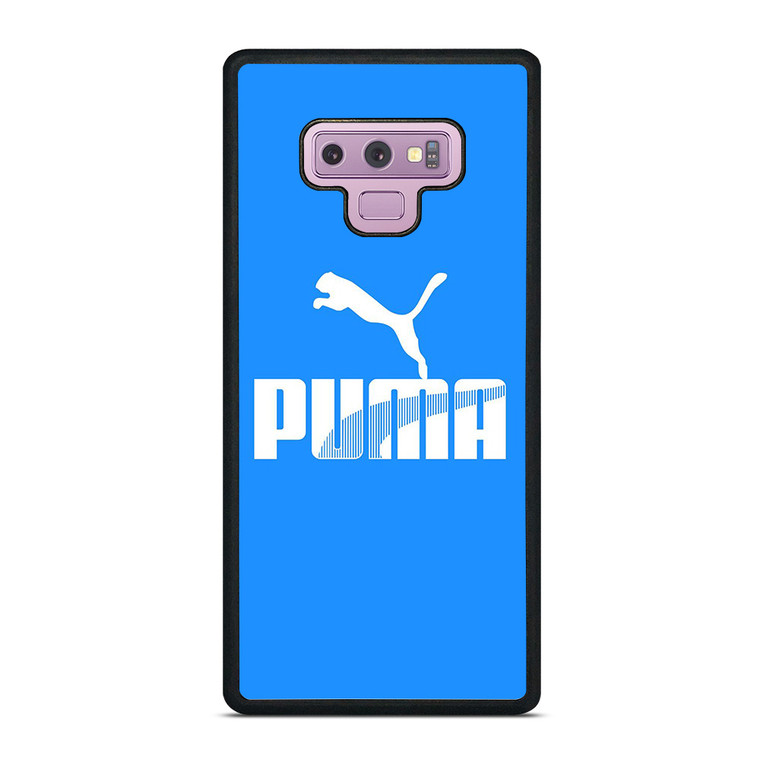 PUMA LOGO BLUE ICON Samsung Galaxy Note 9 Case Cover PUMA LOGO BLUE ICON Samsung Galaxy Note 9 Case Cover