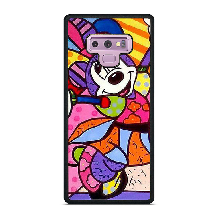 ROMERO BRITTO MINNIE MOUSE ART Samsung Galaxy Note 9 Case Cover