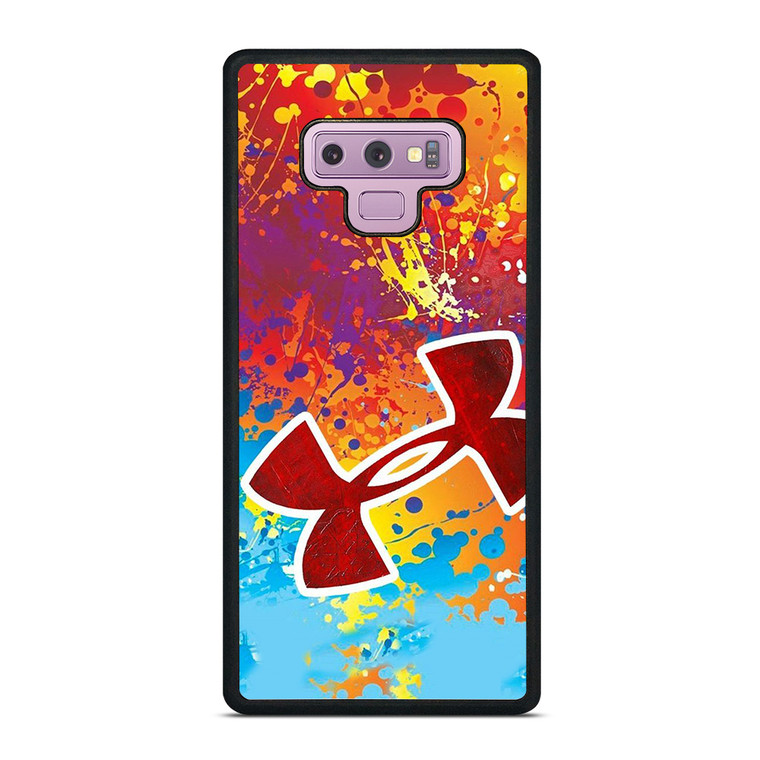 UNDER ARMOUR LOGO COLORFUL PAINT Samsung Galaxy Note 9 Case Cover