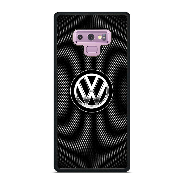 VOLKSWAGEN VW BLACK LOGO ICON Samsung Galaxy Note 9 Case Cover