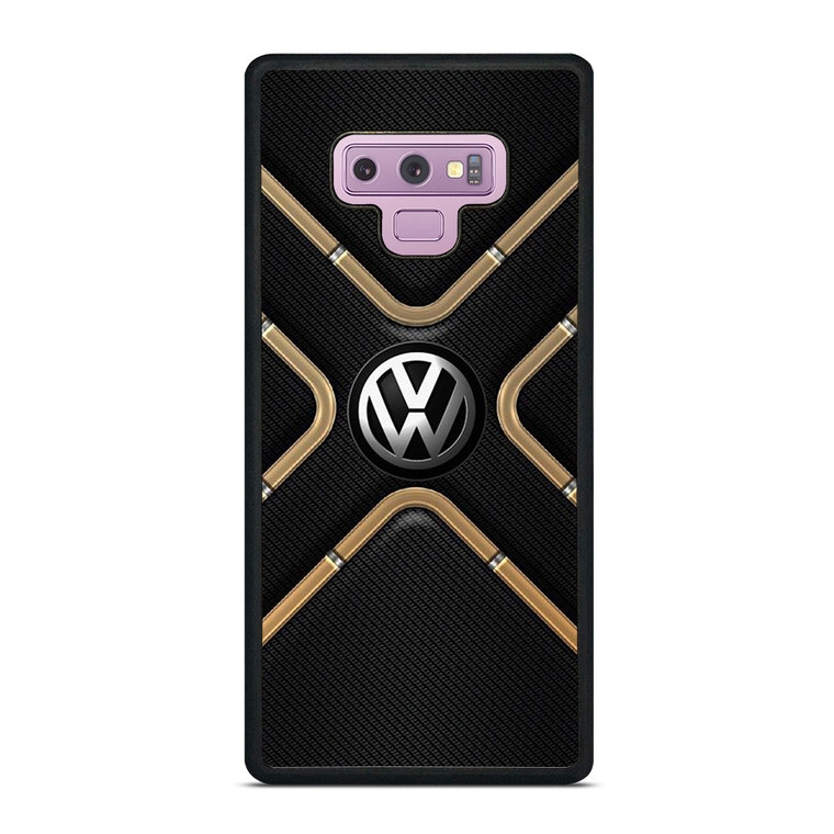 VOLKSWAGEN VW LOGO CARBON ICON Samsung Galaxy Note 9 Case Cover