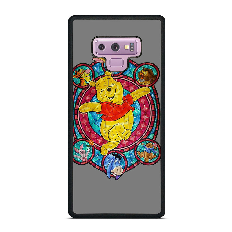 WINNIE THE POOH AND FRIENDS DISNEY MOZAIC ART Samsung Galaxy Note 9 Case Cover WINNIE THE POOH AND FRIENDS DISNEY MOZAIC ART Samsung Galaxy Note 9 Case Cover