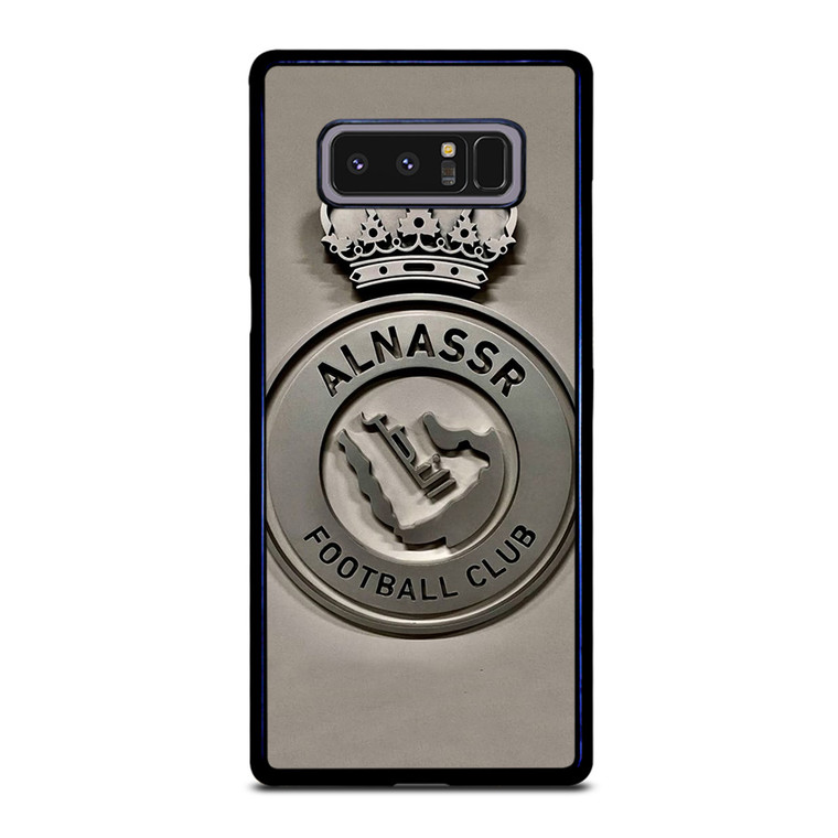 AL NASSR FOOTBALL LOGO METAL ICON Samsung Galaxy Note 8 Case Cover