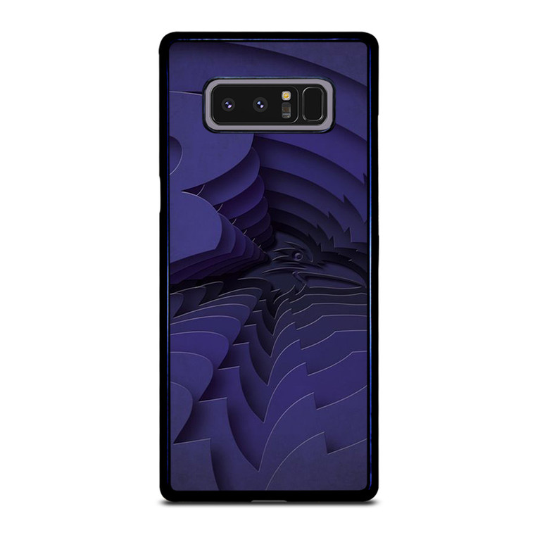 BALTIMORE RAVENS FOOTBALL LOGO NFL ICON Samsung Galaxy Note 8 Case Cover