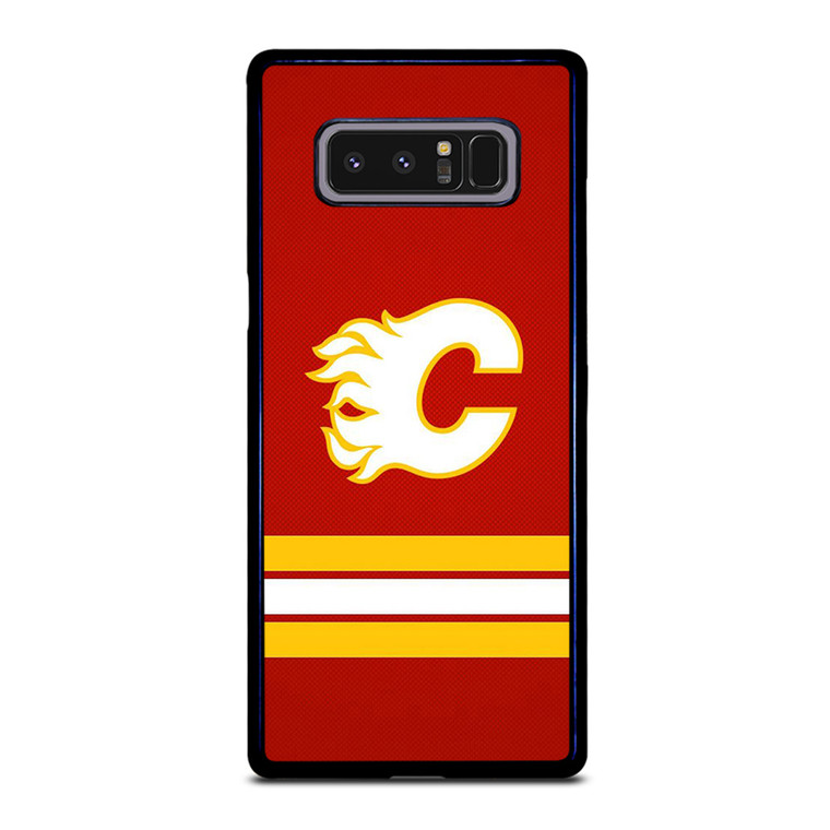 CALGARY FLAMES LOGO NHL HOCKEY TEAM ICON Samsung Galaxy Note 8 Case Cover
