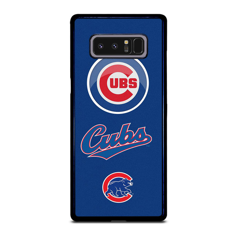 CHICAGO CUBS ICON BASEBALL TEAM LOGO Samsung Galaxy Note 8 Case Cover
