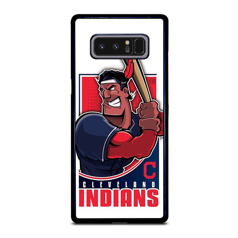 CLEVELAND INDIANS LOGO BASEBALL ICON Samsung Galaxy Note 8 Case Cover
