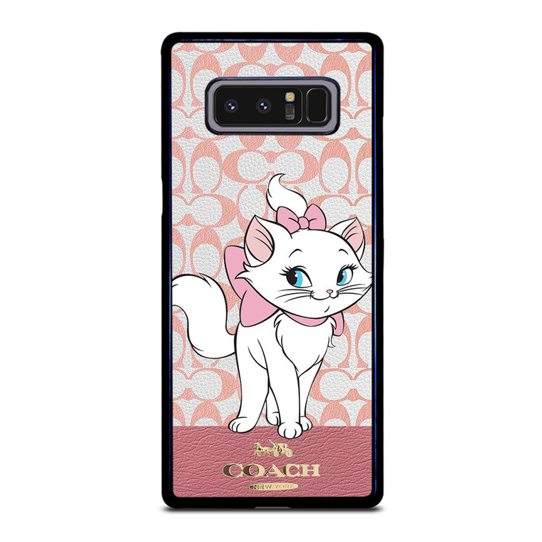 COACH NEW YORK LOGO ARISTOCAT MARIE DISNEY Samsung Galaxy Note 8 Case Cover COACH NEW YORK LOGO ARISTOCAT MARIE DISNEY Samsung Galaxy Note 8 Case Cover