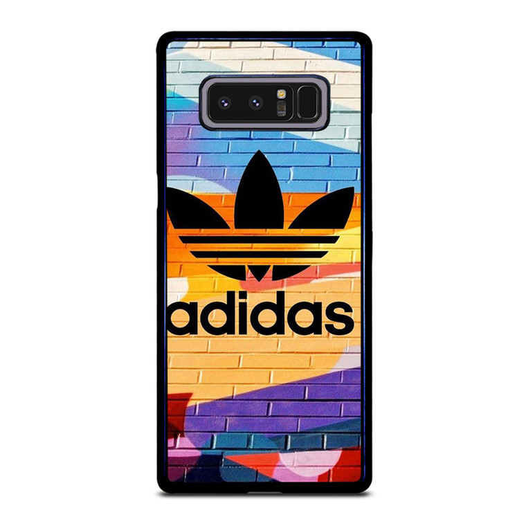 COLORFUL ICON ADIDAS LOGO Samsung Galaxy Note 8 Case Cover