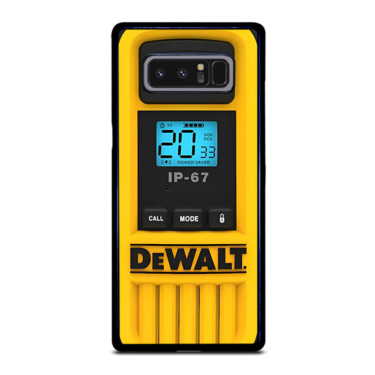 DEWALT TOOL LOGO HEAVY DUTY WALKIE TALKIE Samsung Galaxy Note 8 Case Cover