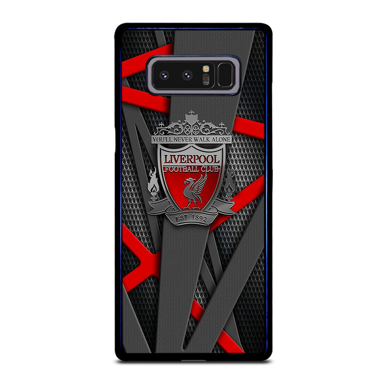 FOOTBALL CLUB LIVERPOOL FC LOGO THE REDS Samsung Galaxy Note 8 Case Cover FOOTBALL CLUB LIVERPOOL FC LOGO THE REDS Samsung Galaxy Note 8 Case Cover
