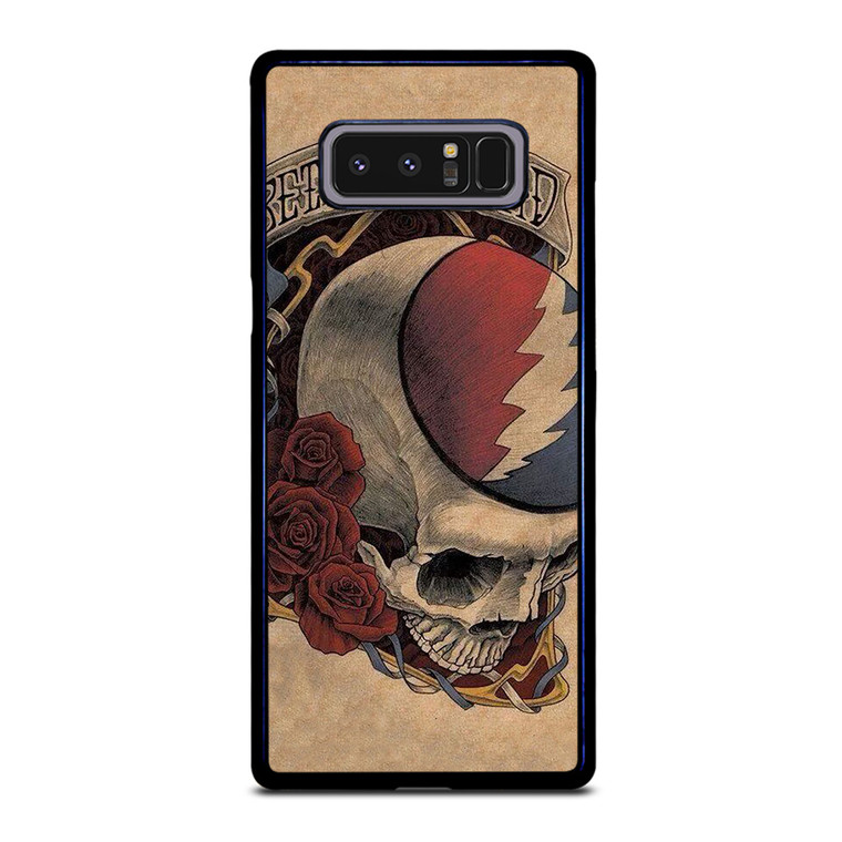 GRATEFUL DEAD SKULL LOGO ART Samsung Galaxy Note 8 Case Cover