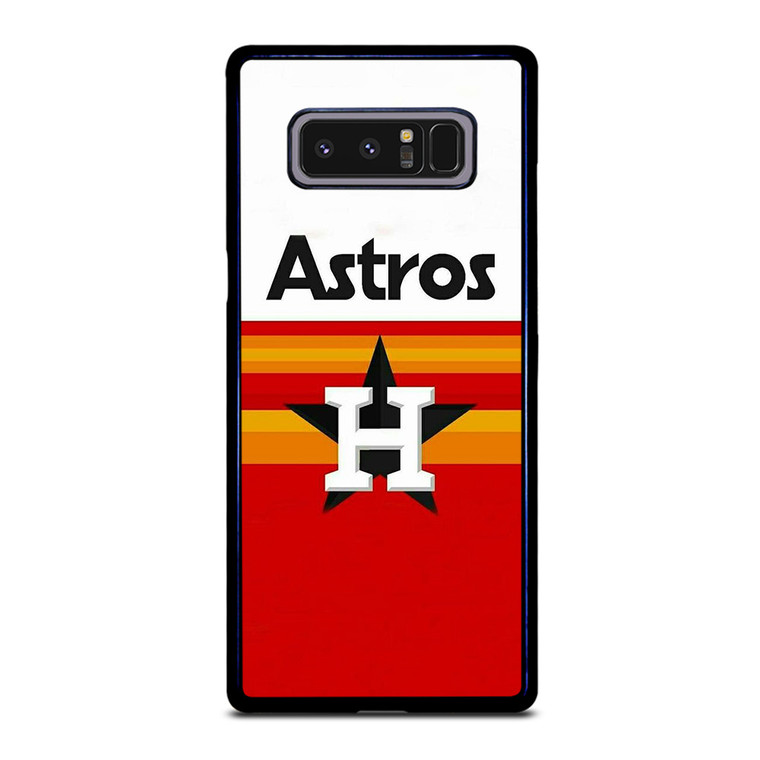 HOUSTON ASTROS LOGO MLB BASEBALL TEAM ICON Samsung Galaxy Note 8 Case Cover HOUSTON ASTROS LOGO MLB BASEBALL TEAM ICON Samsung Galaxy Note 8 Case Cover
