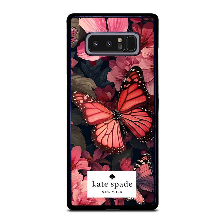 KATE SPADE NEW YORK FLOWER BUTTTERFLY Samsung Galaxy Note 8 Case Cover