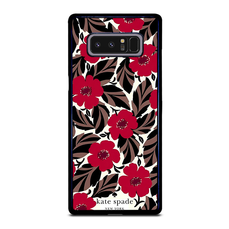 KATE SPADE NEW YORK LOGO RED ROSES Samsung Galaxy Note 8 Case Cover