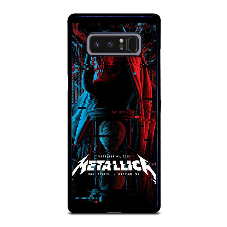 METALLICA BAND 2018 TOUR Samsung Galaxy Note 8 Case Cover METALLICA BAND 2018 TOUR Samsung Galaxy Note 8 Case Cover