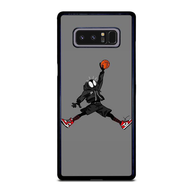 MILES MORALES SPIDERMAN SPIDER VERSE AIR JORDAN NIKE Samsung Galaxy Note 8 Case Cover MILES MORALES SPIDERMAN SPIDER VERSE AIR JORDAN NIKE Samsung Galaxy Note 8 Case Cover