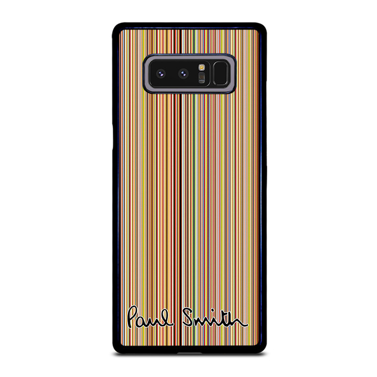 PAUL SMITH LOGO SIGNATURE PATTERN Samsung Galaxy Note 8 Case Cover