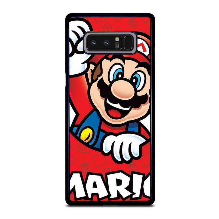 SUPER MARIO BROSS NINTENDO GAME ICON Samsung Galaxy Note 8 Case Cover