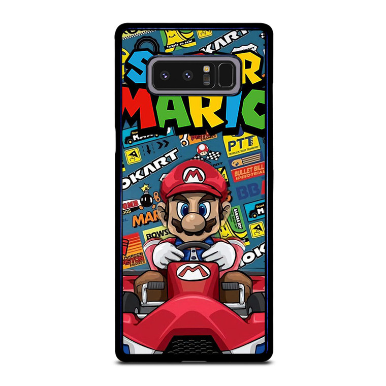 SUPER MARIO BROSS NINTENDO GAME MARIO CART Samsung Galaxy Note 8 Case Cover SUPER MARIO BROSS NINTENDO GAME MARIO CART Samsung Galaxy Note 8 Case Cover