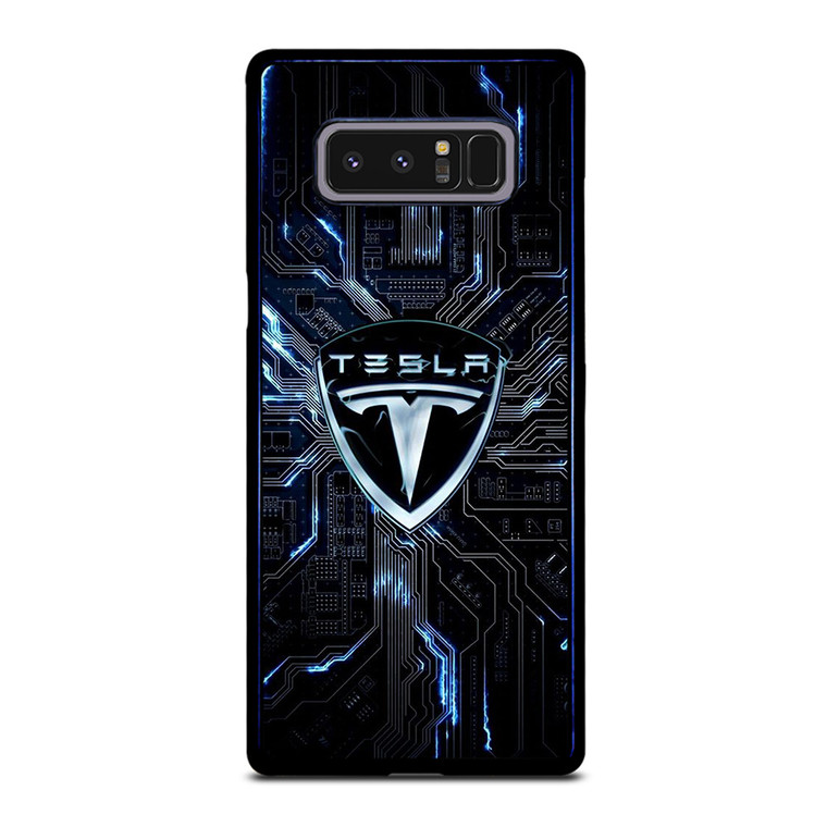 TESLA ELECTRIC CAR LOGO Samsung Galaxy Note 8 Case Cover TESLA ELECTRIC CAR LOGO Samsung Galaxy Note 8 Case Cover