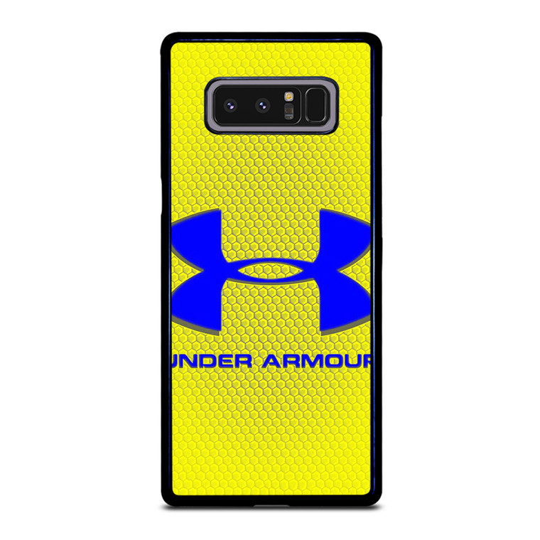UNDER ARMOUR LOGO BLUE YELLOW Samsung Galaxy Note 8 Case Cover