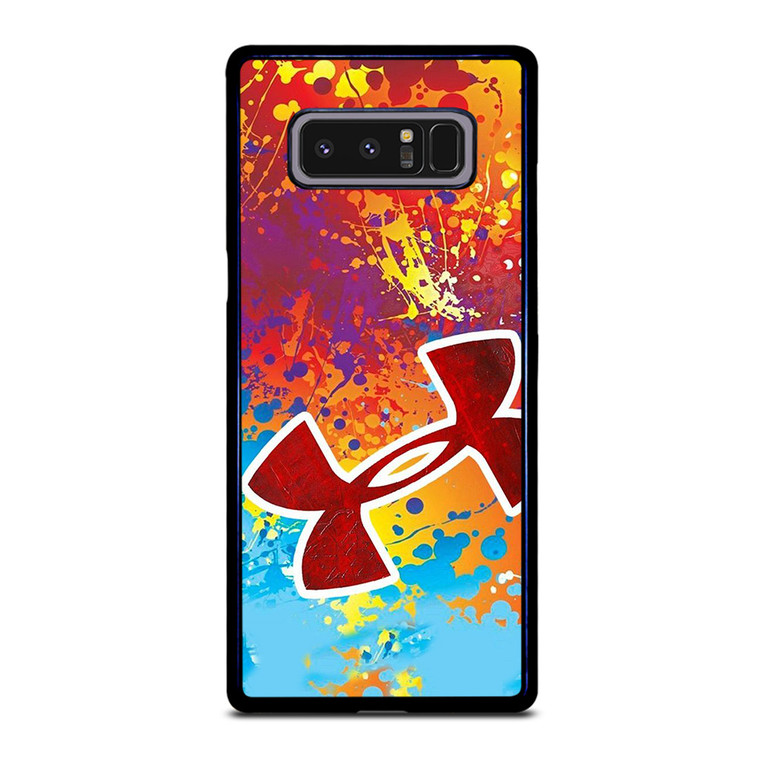 UNDER ARMOUR LOGO COLORFUL PAINT Samsung Galaxy Note 8 Case Cover
