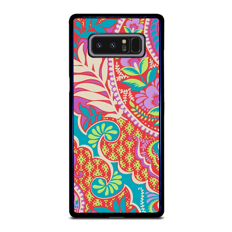 VERA BRADLEY FASHION FLORAL PATTERN Samsung Galaxy Note 8 Case Cover