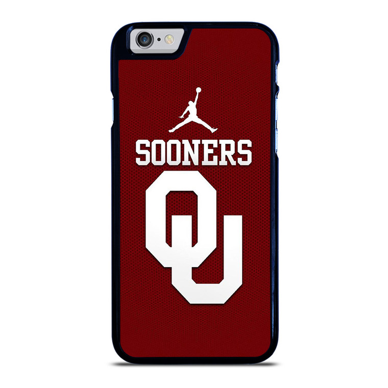 AIR JORDAN OKLAHOMA SOONERS UNIVERSITY FOOTBALL TEAM LOGO iPhone 6 / 6S Case Cover