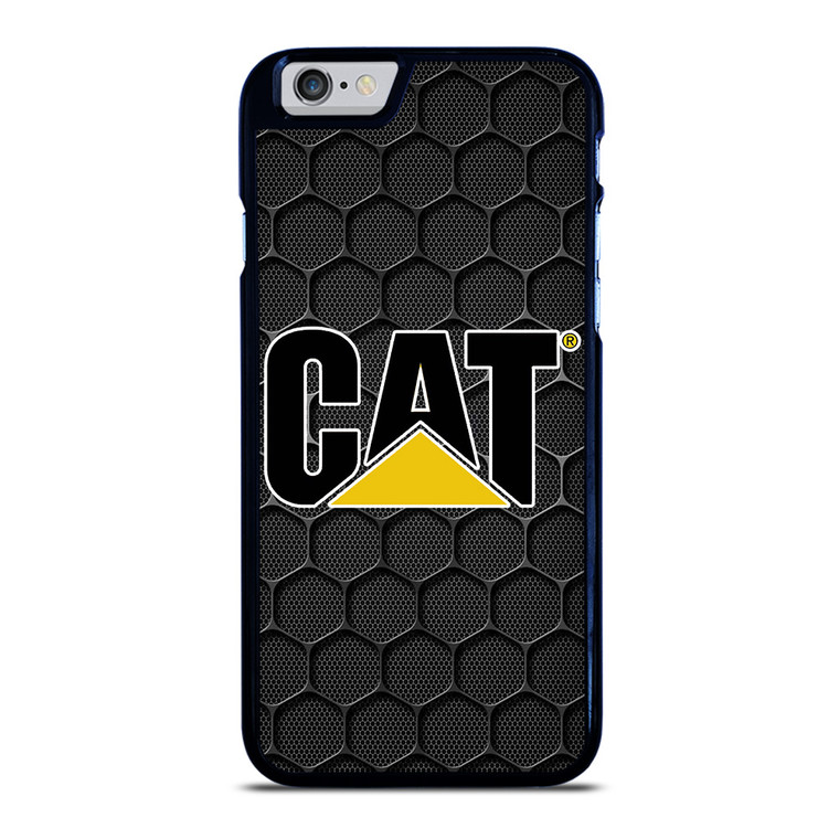 CATERPILLAR CAT TRACTOR LOGO HEXA METAL iPhone 6 / 6S Case Cover