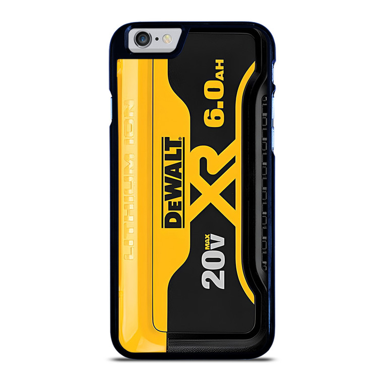 DEWALT TOOL LOGO LITHIUM BATTERY iPhone 6 / 6S Case Cover
