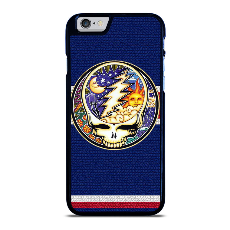 GRATEFUL DEAD BAND SKULL LOGO MOON AND SUN iPhone 6 / 6S Case Cover