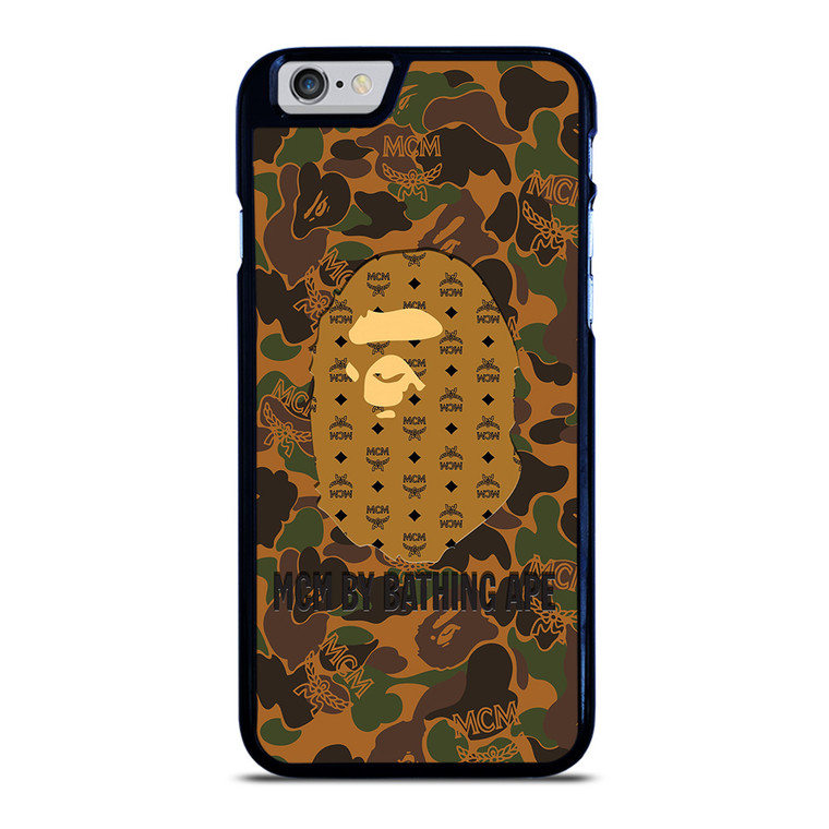 MCM MICHAEL CROMER MUNICH BATHING APE CAMO iPhone 6 / 6S Case Cover