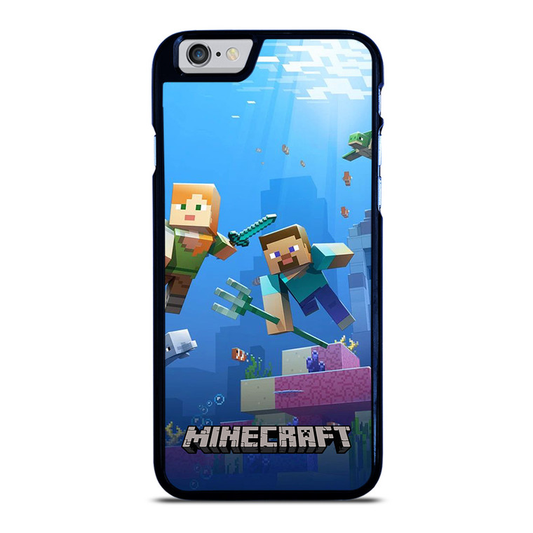 MINECRAFT GAMES UNDER WATER iPhone 6 / 6S Case Cover