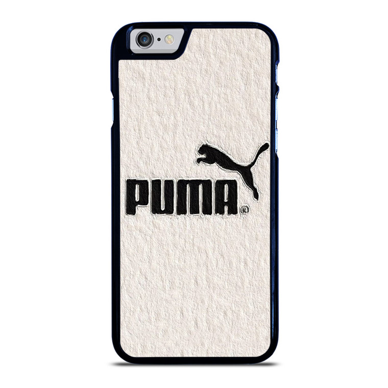 PUMA LOGO BLACK WHITE ICON iPhone 6 / 6S Case Cover PUMA LOGO BLACK WHITE ICON iPhone 6 / 6S Case Cover