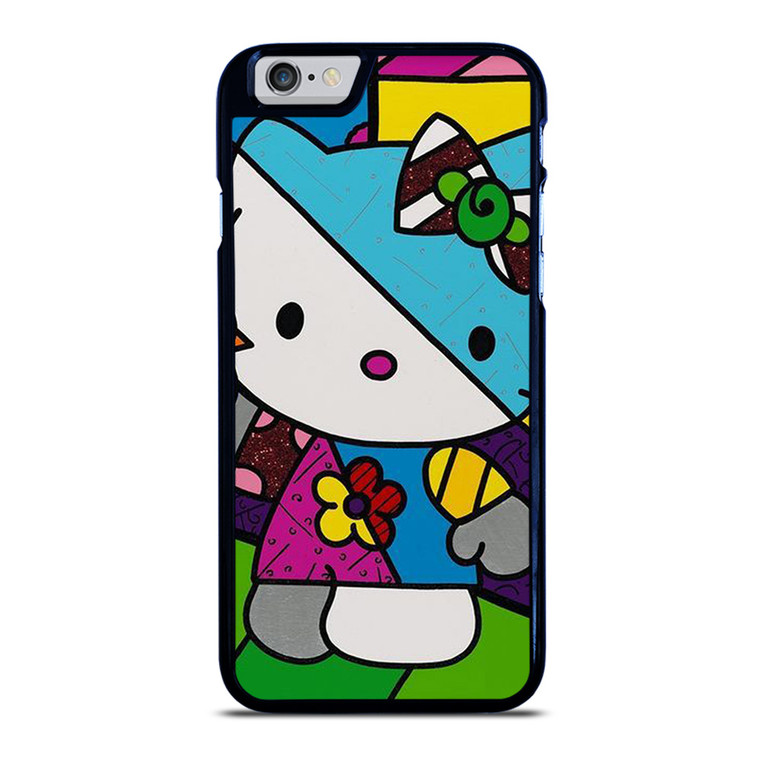 ROMERO BRITTO HELLO KITTY ART iPhone 6 / 6S Case Cover