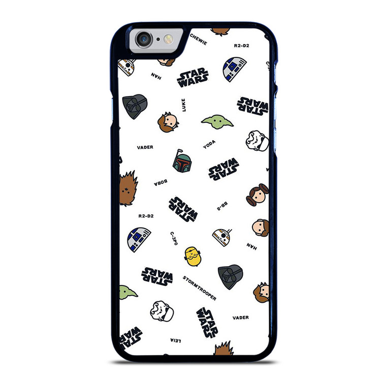 STAR WARS CUTE CARTOON COLLAGE iPhone 6 / 6S Case Cover