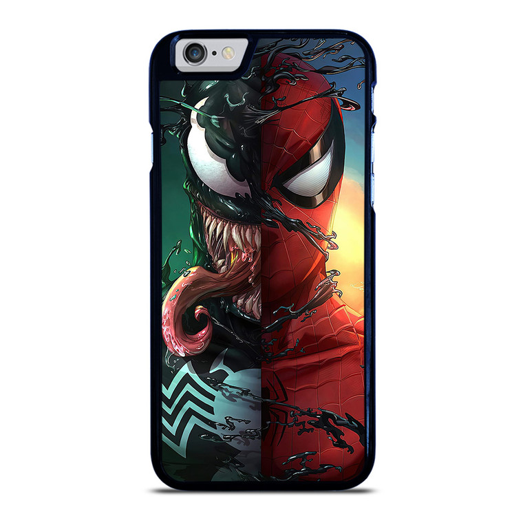 VENOM V SPIDERMAN FACE SUPERHERO MARVEL COMICS iPhone 6 / 6S Case Cover VENOM V SPIDERMAN FACE SUPERHERO MARVEL COMICS iPhone 6 / 6S Case Cover