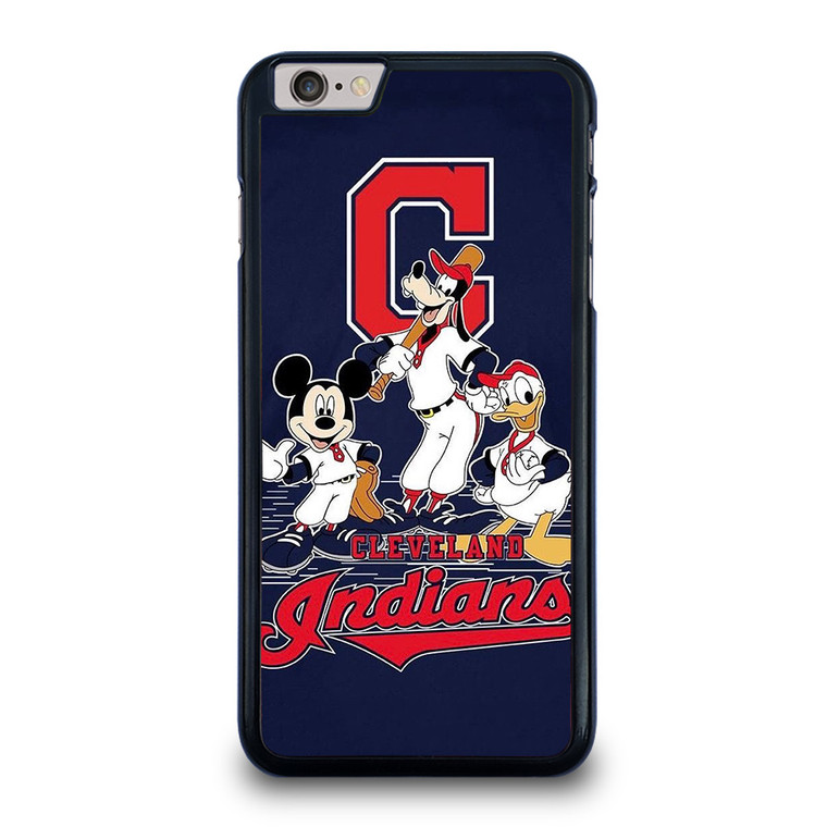 CLEVELAND INDIANS BASEBALL DISNEY MICKEY DONALD GOOFY iPhone 6 / 6S Plus Case Cover