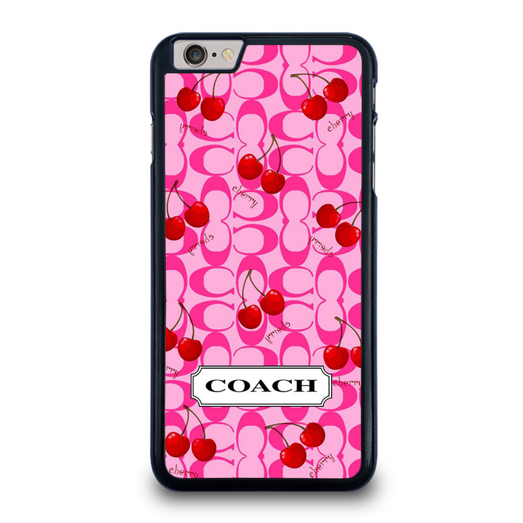 COACH NEW YORK LOGO CHERRY iPhone 6 / 6S Plus Case Cover